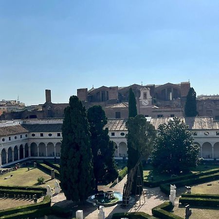 Camera X2 Con Splendida Vista Sulle Terme Di Diocleziano E Sul Chiostro Di Michelangelo Roma Eksteriør bilde