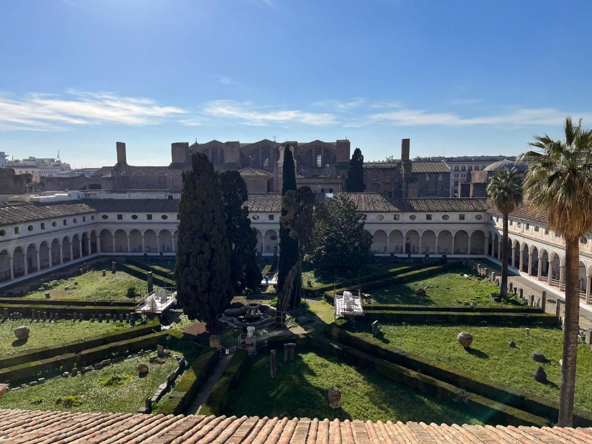 Camera X2 Con Splendida Vista Sulle Terme Di Diocleziano E Sul Chiostro Di Michelangelo Roma Eksteriør bilde