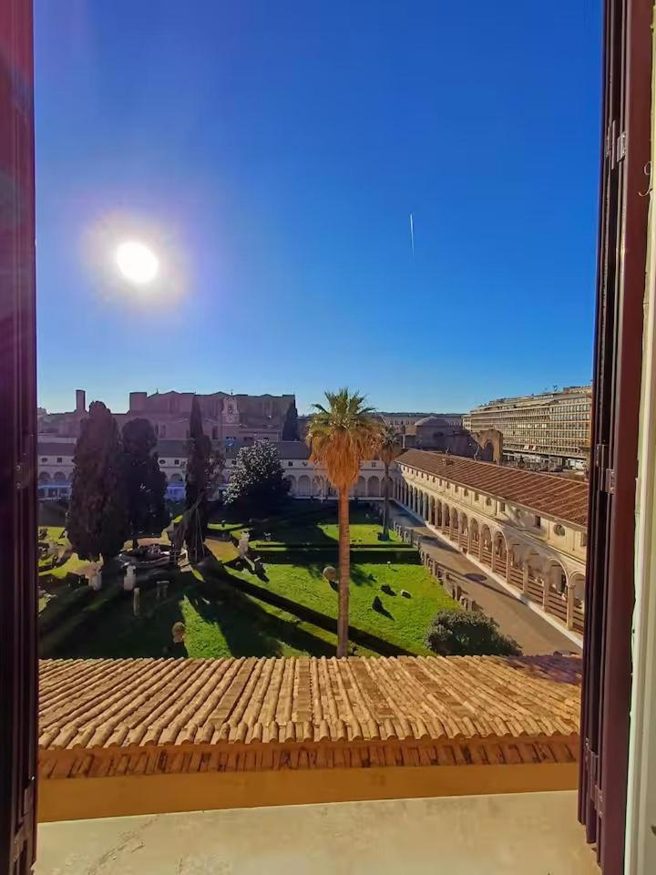 Camera X2 Con Splendida Vista Sulle Terme Di Diocleziano E Sul Chiostro Di Michelangelo Roma Eksteriør bilde